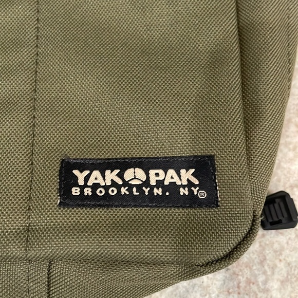 Genuine YAK PAK Y2K  Bag - Original Vexed Generation Design Olive Green - Picture 5 of 8